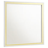  Coaster Furniture Lucia 224734 Dresser Mirror - White IMAGE 1
