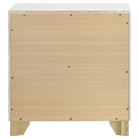  Coaster Furniture Caraway 224772 2-Drawer Nightstand - White IMAGE 7