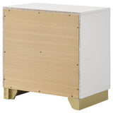  Coaster Furniture Caraway 224772 2-Drawer Nightstand - White IMAGE 8