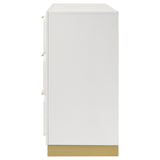  Coaster Furniture Caraway 224773 6-Drawer Dresser - White IMAGE 5