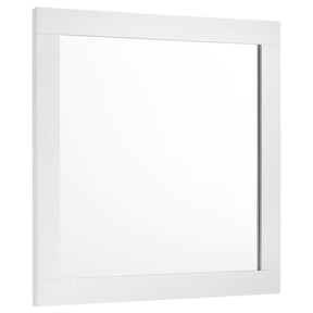  Coaster Furniture Caraway 224774 Dresser Mirror - White IMAGE 1