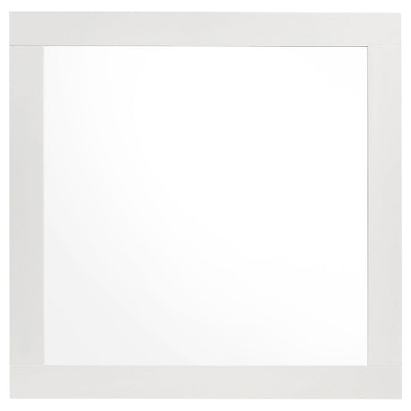  Coaster Furniture Caraway 224774 Dresser Mirror - White IMAGE 3