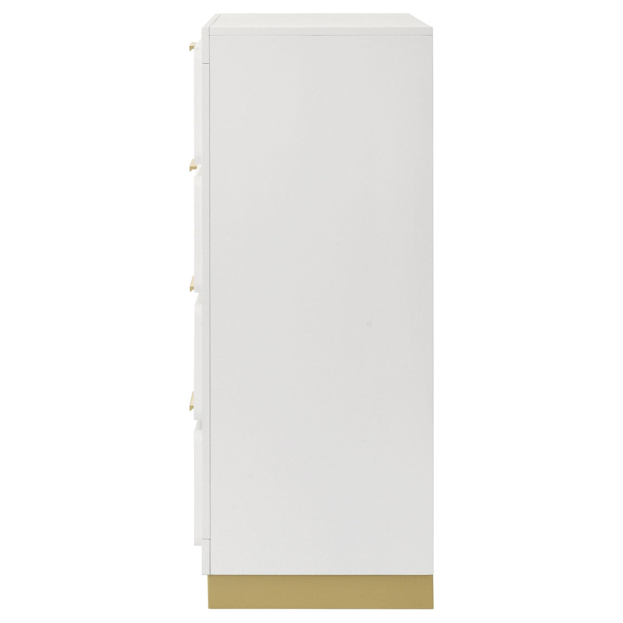  Coaster Furniture Caraway 224775 4-Drawer Bedroom Chest - White IMAGE 5