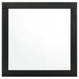 Coaster Furniture Caraway 224784 Dresser Mirror - Black IMAGE 3