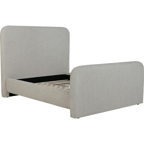  Coaster Furniture Wren 302052Q Upholstered Queen Panel Bed - Grey IMAGE 1