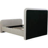  Coaster Furniture Wren 302052Q Upholstered Queen Panel Bed - Grey IMAGE 4