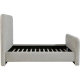  Coaster Furniture Wren 302052Q Upholstered Queen Panel Bed - Grey IMAGE 6