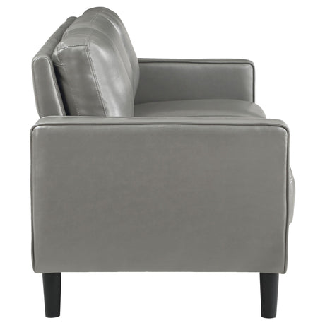  Coaster Furniture Ruth 508365 Upholstered Track Arm Sofa - Grey IMAGE 8