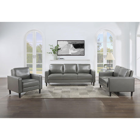  Coaster Furniture Ruth 508367 Upholstered Track Arm Accent Chair - Grey IMAGE 9