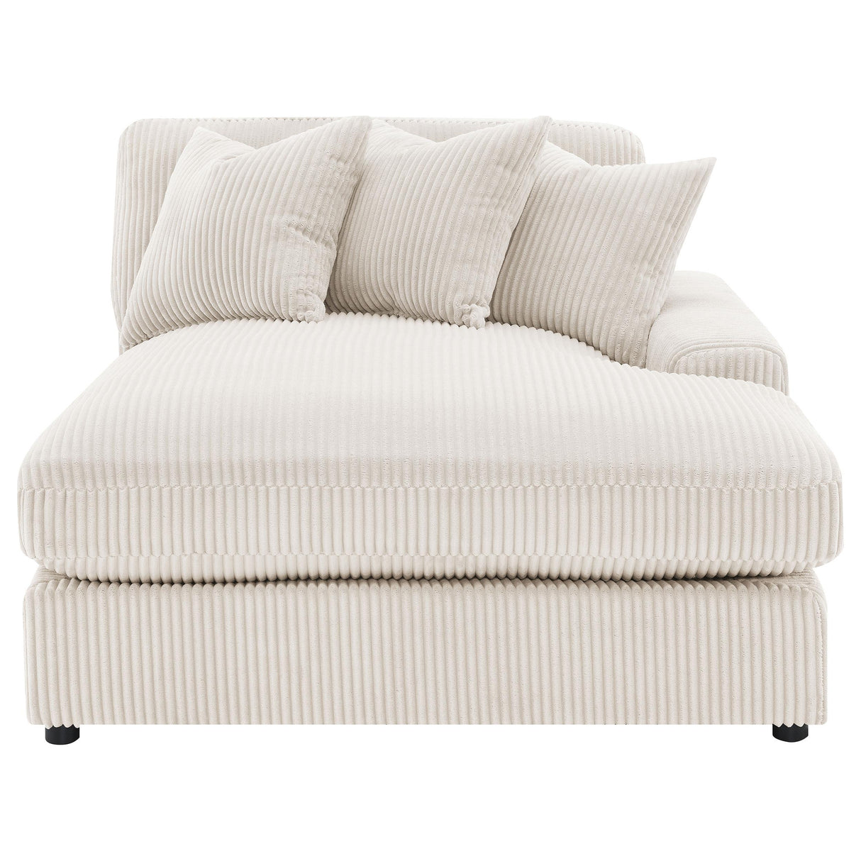  Coaster Furniture Blaine 509899 Upholstered Reversible Chaise Sectional Sofa - Sand IMAGE 11