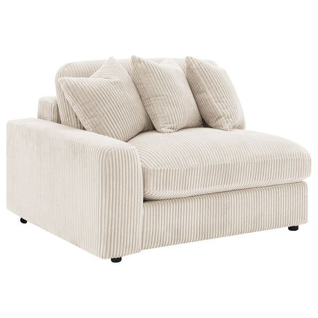  Coaster Furniture Blaine 509899 Upholstered Reversible Chaise Sectional Sofa - Sand IMAGE 14