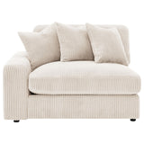  Coaster Furniture Blaine 509899-SET Upholstered Reversible Sectional Sofa - Sand IMAGE 10