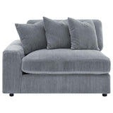  Coaster Furniture Blaine 509900-SET Upholstered Reversible Sectional Sofa - Fog IMAGE 10