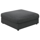  Coaster Furniture Serene 551324-SETB 4 pc Upholstered Modular Sectional - Charcoal IMAGE 9