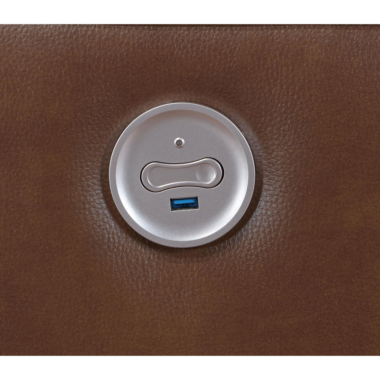 Coaster Furniture Greenfield 610265P Upholstered Power Reclining Loveseat - Saddle Brown IMAGE 12