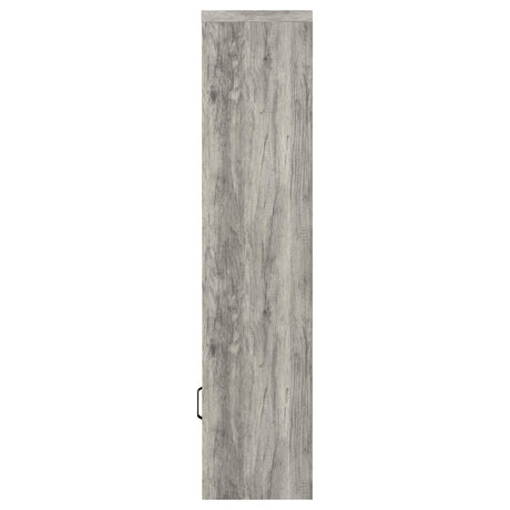  Coaster Furniture Burke 701024-SET 3-Piece Entertainment Center - Grey Driftwood IMAGE 11