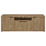  Coaster Furniture Tabby 701702-SET 3-Piece Entertainment Center With 60" TV Stand - Mango IMAGE 4