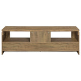  Coaster Furniture Elkton 701980 2-Drawer Engineered Wood 59" TV Stand - Mango IMAGE 7