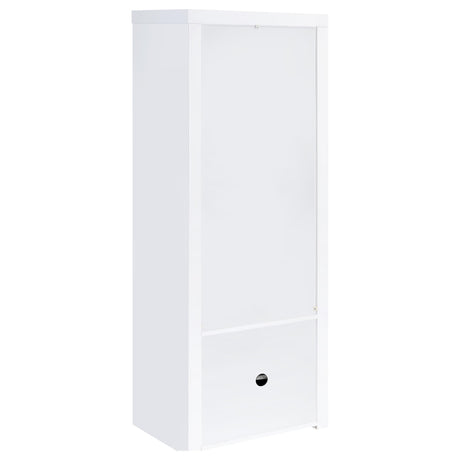  Coaster Furniture Jude 704251-SET 3-Piece Entertainment Center with 71" TV Stand - White High Gloss IMAGE 11