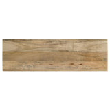  Coaster Furniture Benton 704839 Rectangular Solid Wood Sofa Console Table - Natural IMAGE 5