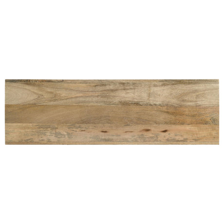  Coaster Furniture Benton 704839 Rectangular Solid Wood Sofa Console Table - Natural IMAGE 5