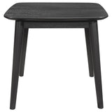  Coaster Furniture Radley 708490 3-piece Rectangular Coffee Table Set - Black IMAGE 4