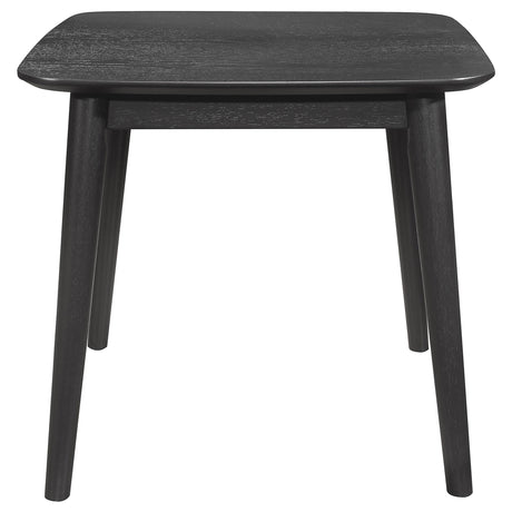  Coaster Furniture Radley 708490 3-piece Rectangular Coffee Table Set - Black IMAGE 4