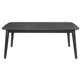  Coaster Furniture Radley 708490 3-piece Rectangular Coffee Table Set - Black IMAGE 7