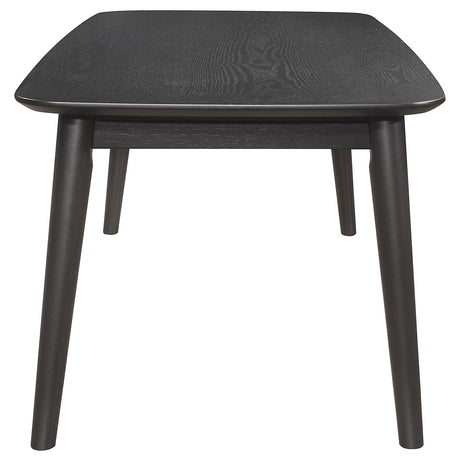  Coaster Furniture Radley 708490 3-piece Rectangular Coffee Table Set - Black IMAGE 8