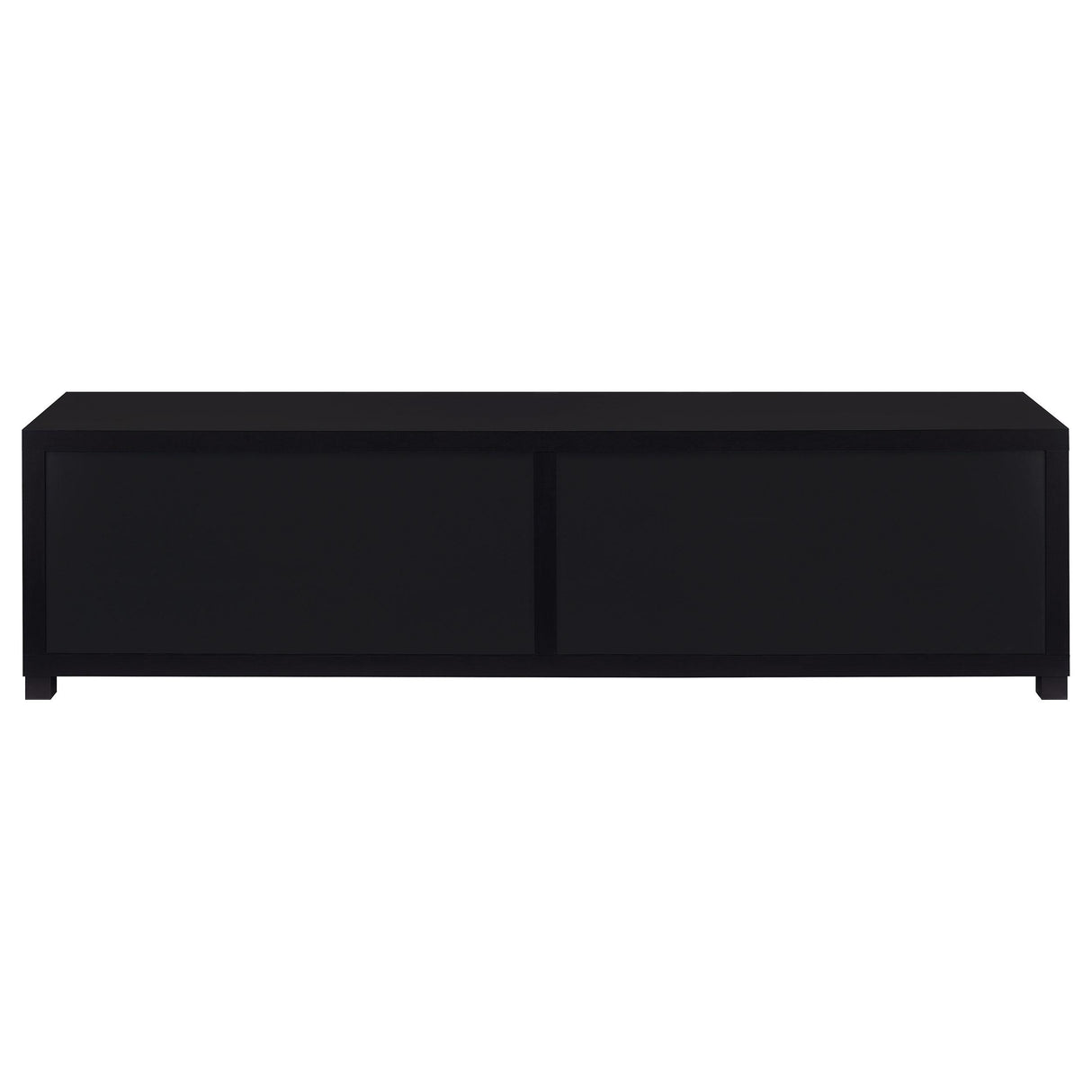  Coaster Furniture Jupiter 736303 4-door Engineered Wood 79-inch TV Stand - Black IMAGE 8