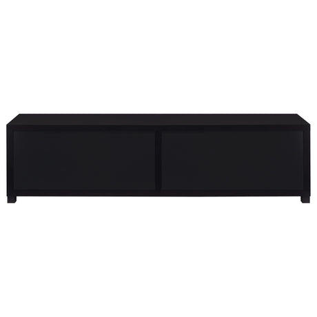  Coaster Furniture Jupiter 736303 4-door Engineered Wood 79-inch TV Stand - Black IMAGE 8
