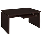  Coaster Furniture Skylar 800891L 83-inch L-Shaped Office Computer Desk - Cappuccino IMAGE 3