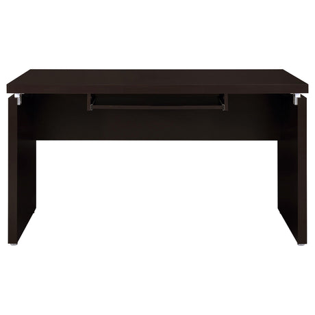  Coaster Furniture Skylar 800891L 83-inch L-Shaped Office Computer Desk - Cappuccino IMAGE 4