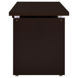  Coaster Furniture Skylar 800891L 83-inch L-Shaped Office Computer Desk - Cappuccino IMAGE 5