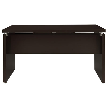 Coaster Furniture Skylar 800891L 83-inch L-Shaped Office Computer Desk - Cappuccino IMAGE 7