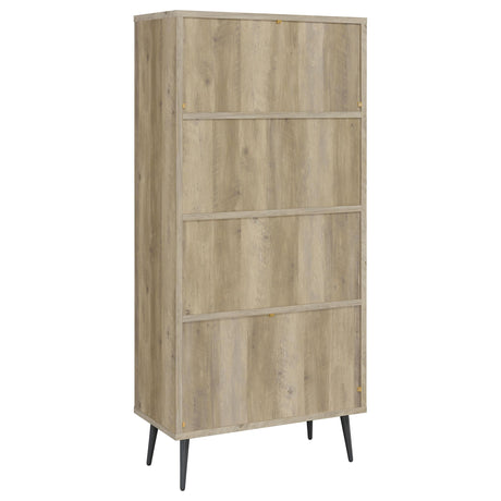  Coaster Furniture Maeve 801923 70-inch 3-shelf Bookcase with Drawers - Distressed Pine IMAGE 7