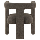  Coaster Furniture Petra 902880 Boucle Upholstered Accent Side Chair - Chocolate Brown IMAGE 6