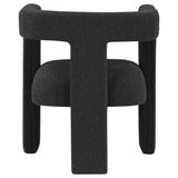  Coaster Furniture Petra 902882 Boucle Upholstered Accent Side Chair - Black IMAGE 6