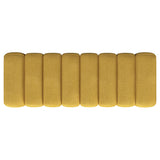  Coaster Furniture Summer 910292 Fabric Upholstered Tufted Accent Bench - Mustard Yellow IMAGE 6