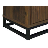  Coaster Furniture Ryatt 950393 4-door Engineered Wood Accent Cabinet - Dark Pine IMAGE 9