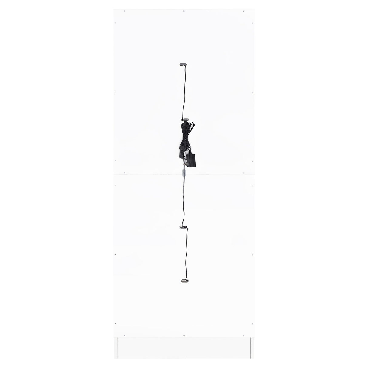  Coaster Furniture Cabra 950397 4-door LED Curio Display Cabinet - White High Gloss IMAGE 8