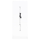  Coaster Furniture Cabra 950397 4-door LED Curio Display Cabinet - White High Gloss IMAGE 8