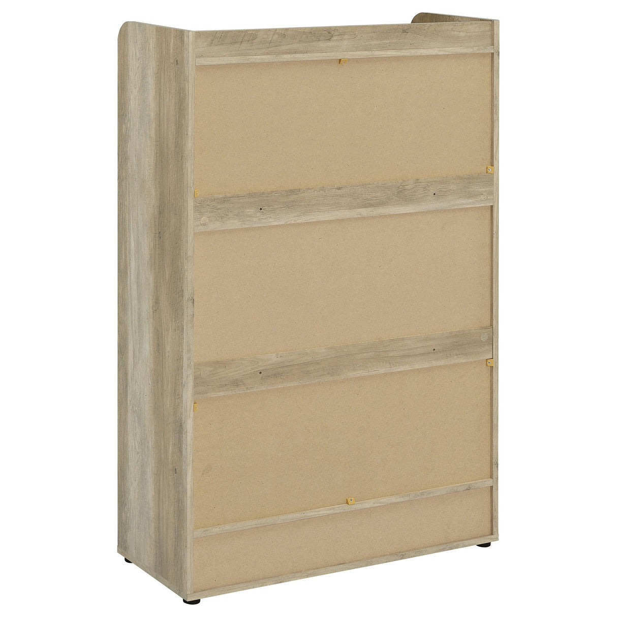  Coaster Furniture Denia 950403 3-tier Engineered Wood Shoe Cabinet - White IMAGE 8