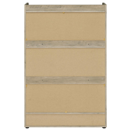  Coaster Furniture Denia 950403 3-tier Engineered Wood Shoe Cabinet - White IMAGE 9