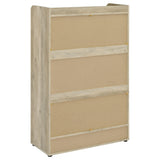  Coaster Furniture Denia 950404 3-tier Engineered Wood Shoe Cabinet - Grey IMAGE 8