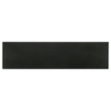  Coaster Furniture Riddell 959631 4-door Wood Reeding Accent Cabinet - Matte Black IMAGE 10