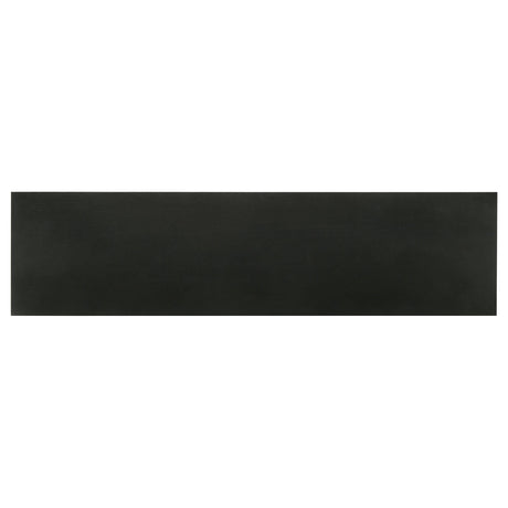  Coaster Furniture Riddell 959631 4-door Wood Reeding Accent Cabinet - Matte Black IMAGE 10