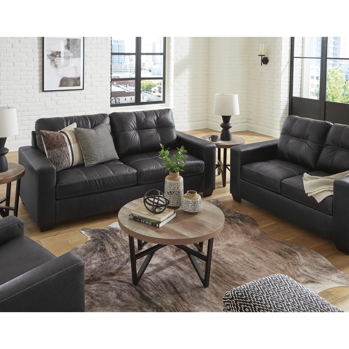  Benchcraft Barlin Mills 1700435 Loveseat IMAGE 6
