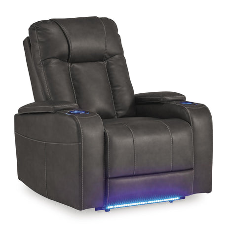  Signature Design by Ashley Feazada 6620513 Power Rocker Recliner with Adjustable Headrest IMAGE 2