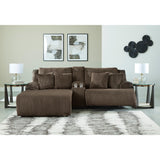  Signature Design by Ashley Top Tier 92705S5 3 pc Reclining Sectional Sofa with Chaise IMAGE 3